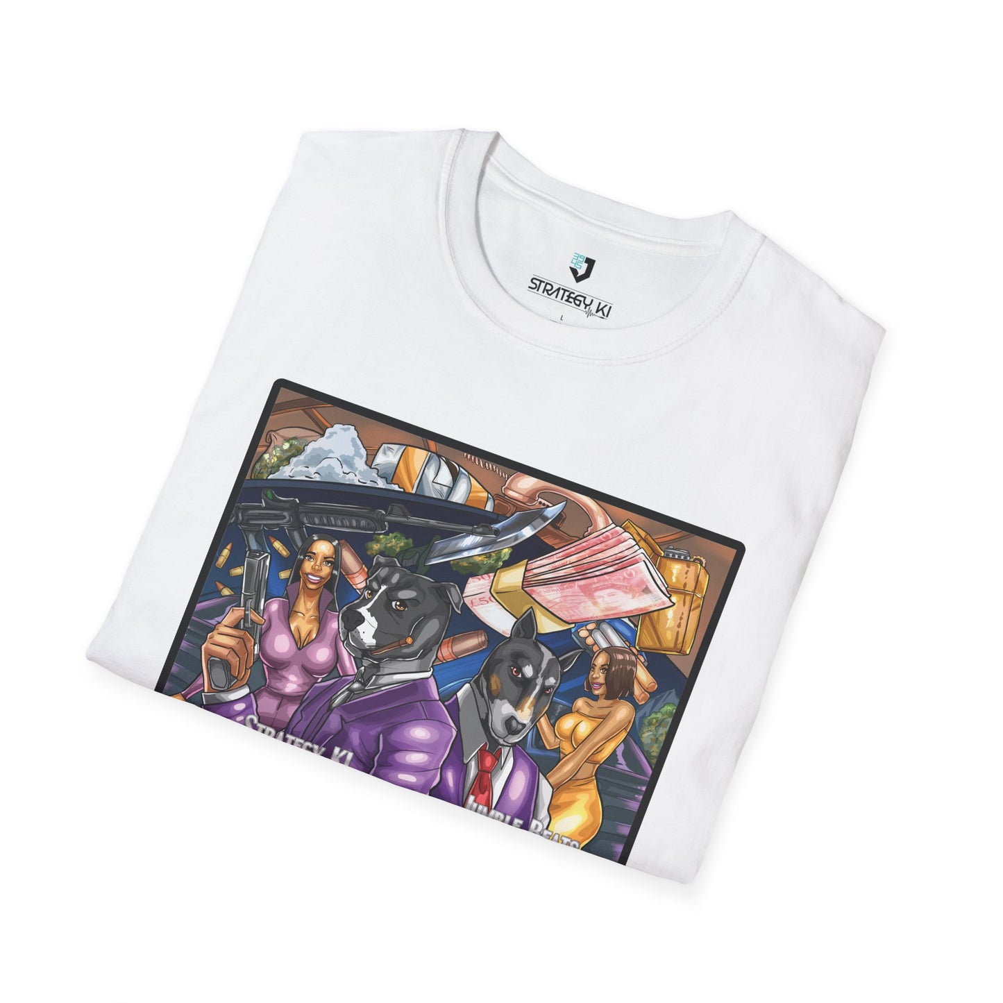 Gangsters & Gyaldem White T-Shirt (Unisex)