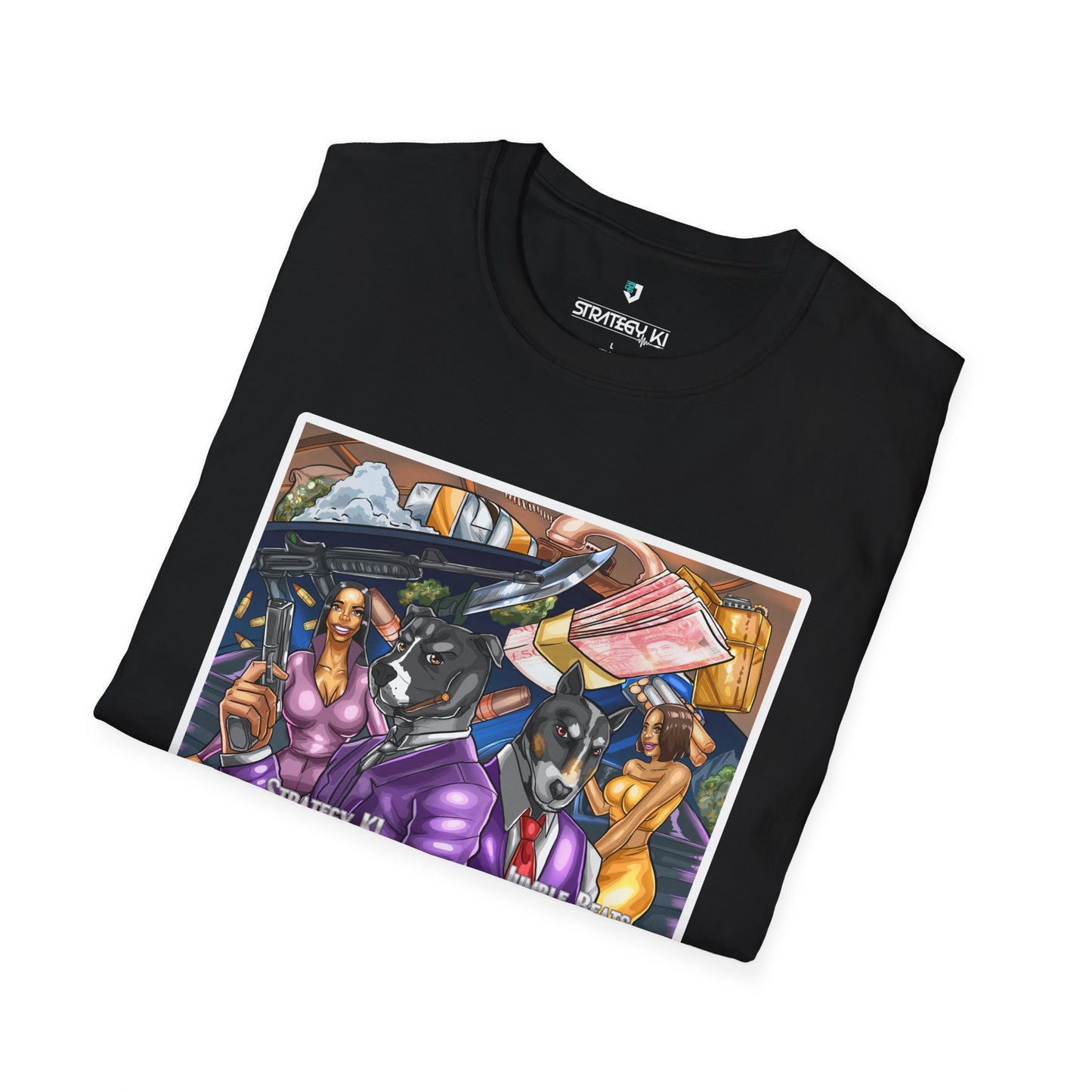 Gangsters & Gyaldem Black T-Shirt (Unisex)