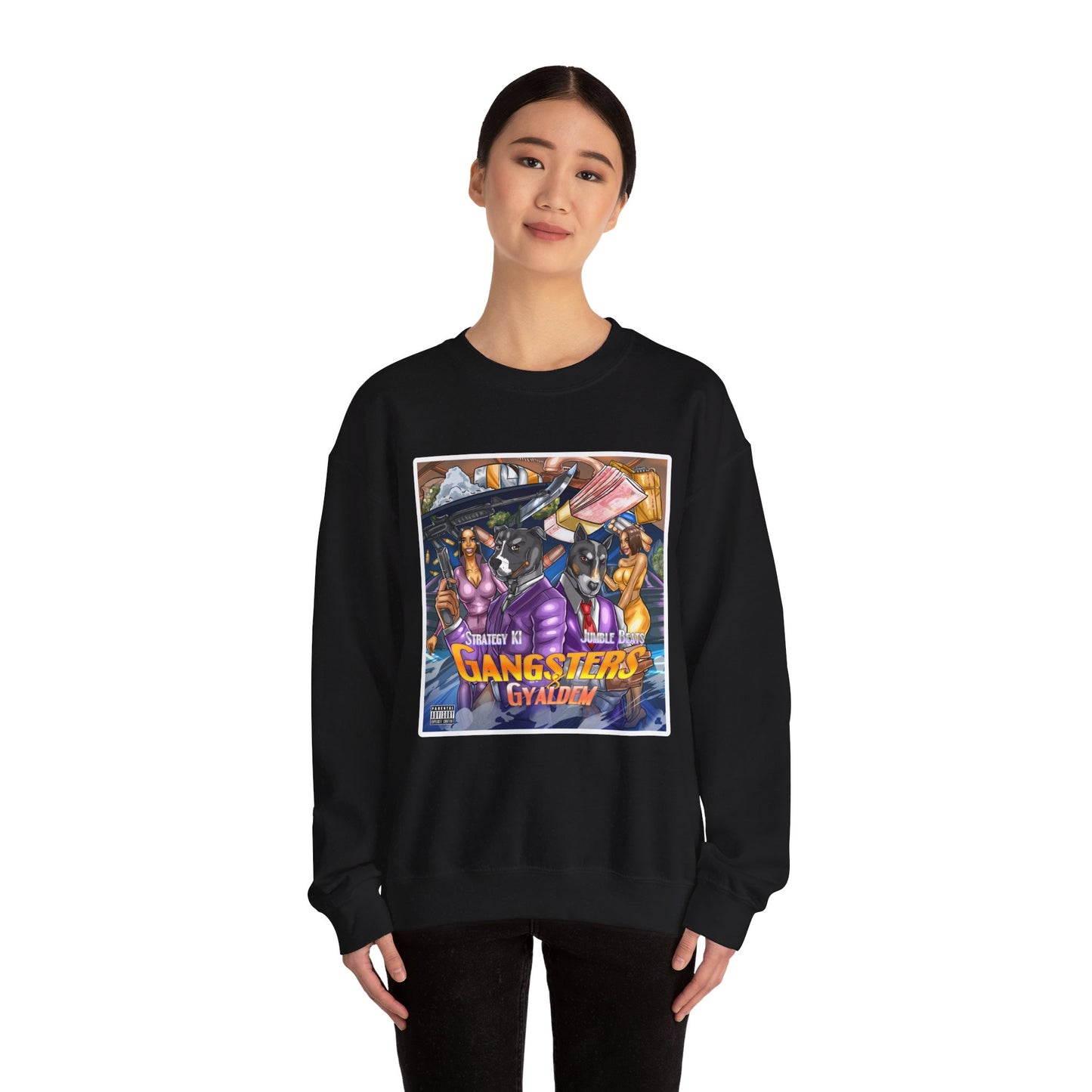 Gangsters & Gyaldem Black Sweatshirt