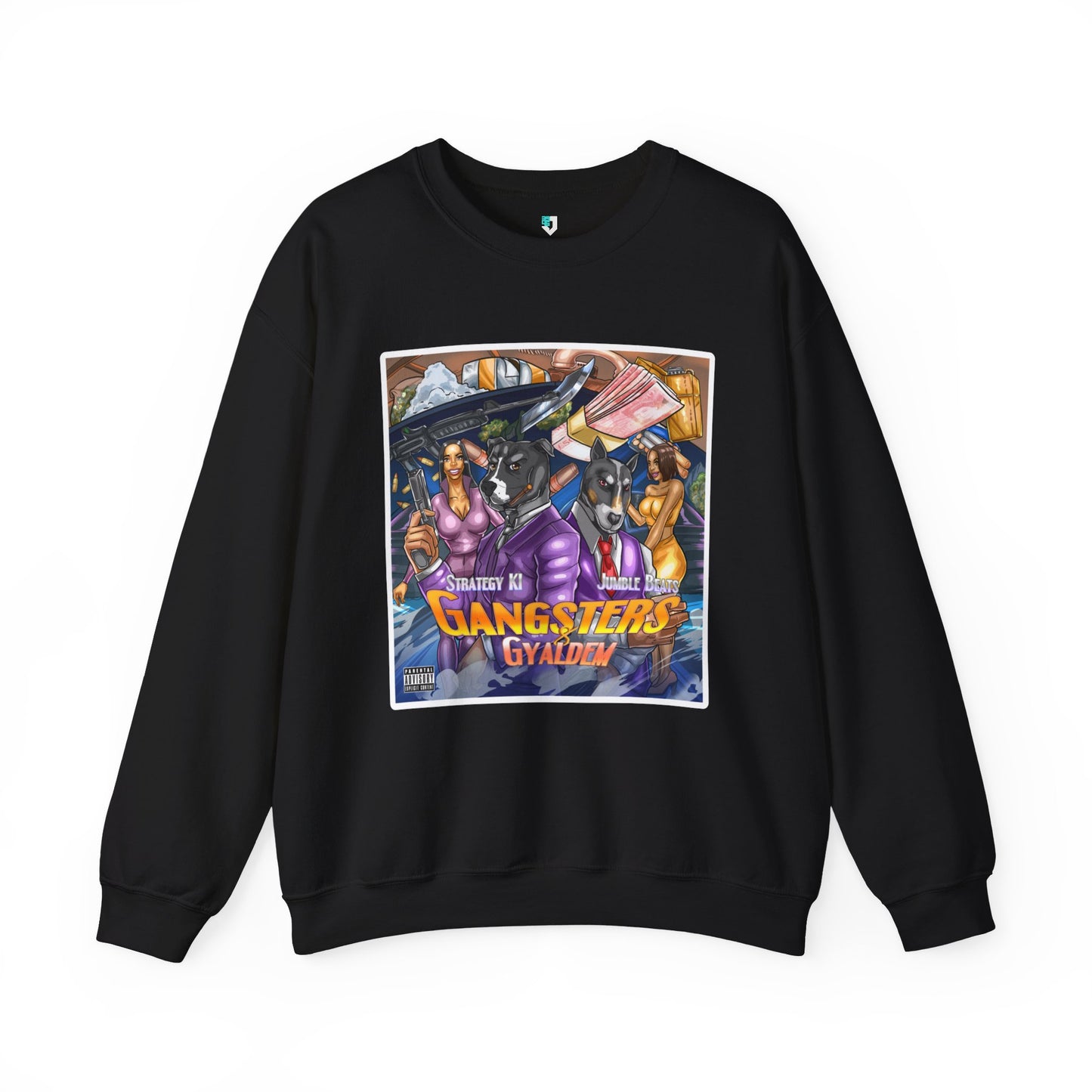 Gangsters & Gyaldem Black Sweatshirt